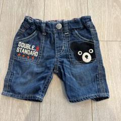 ミキハウス　デニムハーフパンツ　80cm