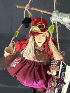 幸福を呼ぶ 魔女 英国 ぬいぐるみ 魔女人形 イングランド製