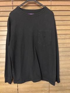 THE NORTH FACE パープルレーベル　ブラック ロンT M ナナミカ