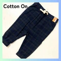 新品　Cotton on kids コットンオン　ズボン　84cm ネイビー　紺