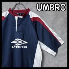 UMBRO アンブロ 両面 ロゴ シャツ 人気 古着 90’s 00's