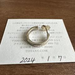 2562-2 保存箱・袋付き✨Tiffany ビーン　ピアス　スモール 2562-2 保存箱・袋付き✨Tiffany ビーン ピアス スモール - メルカリ