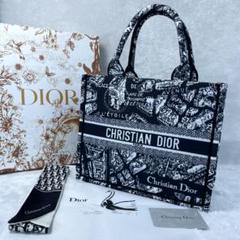 CHRISTIAN DIOR エコバッグ ネイビー 2023年 限定 Dior ディオール トートバッグ セビリア トワルドゥ
