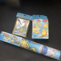 ポケモン - なみのりピカチュウ デッキシールド×2、デッキケース×2、プレイマット×1 Amazon.co.jp: ポケモンカードゲーム デッキシールド なみのり