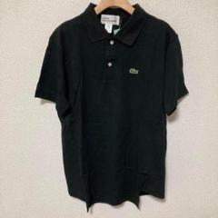 新品　COMME des GARCONS × LACOSTE　ポロシャツ　黒　L 2025年最新】ラコステ ギャルソンの人気アイテム - メルカリ