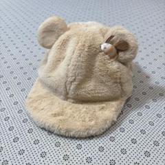 ☆ディズニーリゾート　プーさん　もこもこ　キャップ
