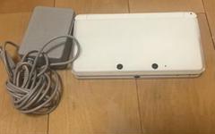 【動作確認済】任天堂 3DS 本体 アイスホワイト 【充電器付】