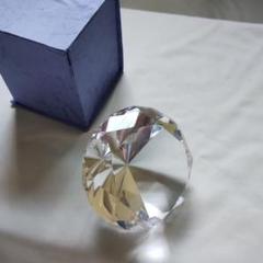 ダイヤモンド　オブジェ 箱付き　インテリア　素材不明