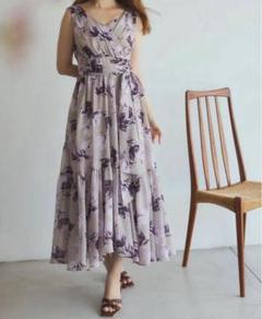 Anemone Cache-Coeur Long Dress アネモネ