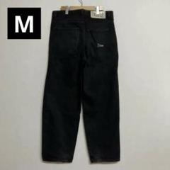 Dime ブラック ストレートデニム Mサイズ Dime ブラック ストレートデニム