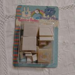 レトロ　サンダーバニー ワンダーミュー 　ブロックミクスシール