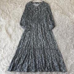 美品♥ ローラアシュレイ コーディロイ シャツ ロングワンピース