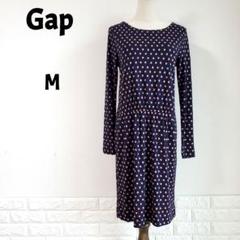 【未使用】ギャップ　Gap　ワンピース　ドット柄　M