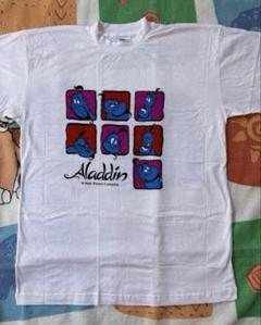 アラジン 90s 当時物 ビンテージ tシャツ aladdin disney