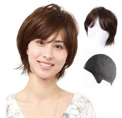 私元気ウィッグストレート スタンド付き 楽天市場】部分ウィッグ スタンド かつら ウィッグ 部分ウィッグ