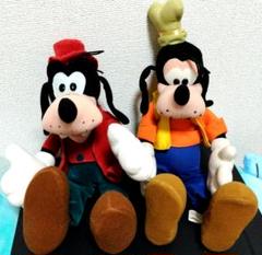 【激レア!!希少】ヴィンテージ レトロ グーフィー ぬいぐるみ 2体セット