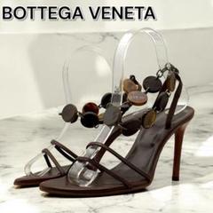美品✨BOTTEGA VENETA ボッテガ ストラップサンダル レザー 37