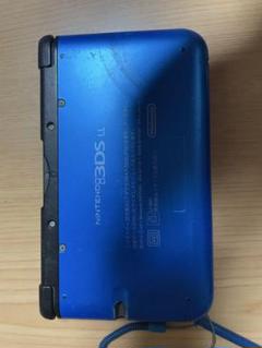 Nintendo 3DS LL 青色 シール貼ってます