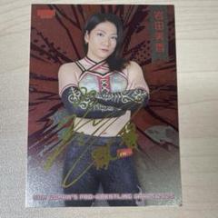 BBM 2021女子プロレス　岩田美香　直筆サインチェキ　/10 19 【岩田美香】BBM 女子プロレスカード 2021 レギュラー