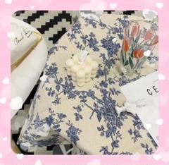 リネン テーブルクロス 北欧 花柄 韓国 ピクニック アウトドア