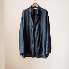 246 confect リネンアムンゼンイージージャケット 黒 LINEN AMUNZEN｜nest Robe / CONFECT ONLINE SHOP