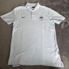 ナイキ NIKE　ポロシャツ　Lサイズ　サッカー　フランス代表 ボーダー ナイキ NIKE ポロシャツ Lサイズ サッカー フランス代表 ボーダー