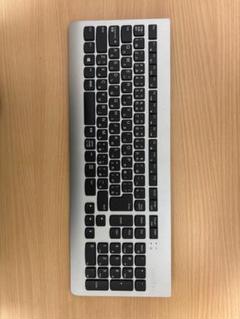 ワイヤレス日本語キーボード シルバー　ジャンク品のサムネイル