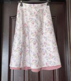 tocco リバーシブルフレアスカート　花柄　ピンク　未使用品