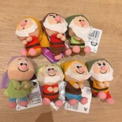 【新品未使用】　白雪姫　マスコット　7人のこびと　ナムコ限定　ぬいぐるみ