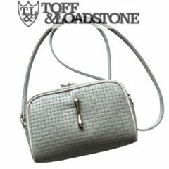 【最終値下げ】【TOFF&LOADSTONE】美品　ショルダーバッグ　シルバー 2025年最新】TOFF＆LOADSTONE レディース ショルダーバッグの