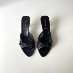 お値下げ！美品☆miu miu サンダル37
