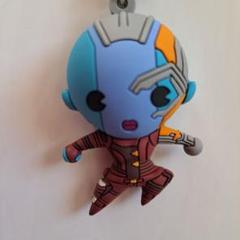 アベンジャーズ マーベル　ネビュラ　 バックパック クリップ　ラバー　フィギュア