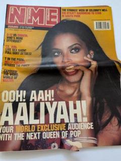 NME 2001年（Aaliyah表紙）破れあり・現状品
