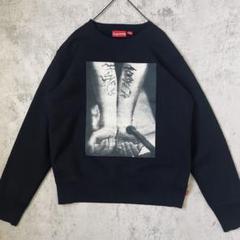 美品Supreme Slayer スレイヤー スウェット M黒 シュプリーム Supreme SlayerCutter シュプリーム 黒 スウェット M ロゴ