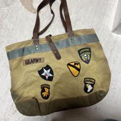 アビレックス　U.S. ARMY ミリタリーパッチ トートバッグ アビレックス U.S. ARMY ミリタリーパッチ トートバッグ - メルカリ