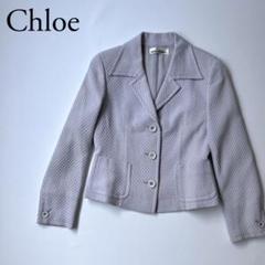 美品 Miss Chloe ミスクロエ シングルジャケット 総柄