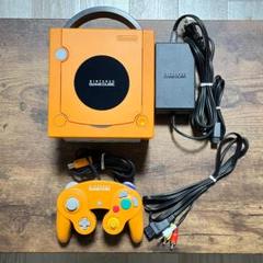 ニンテンドー　ゲームキューブ　GAMECUBE　本体　オレンジ　動作品　①