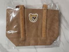 フェイラー オールドテディ ワッペントートバッグ ベージュ 小サイズ