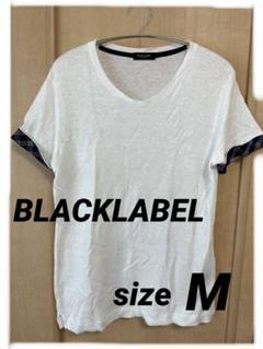 ブラックレーベル　メンズ　トップス　半袖シャツ