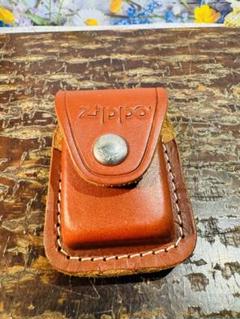 zippo. ジッポ　レザー　ケース　USA製