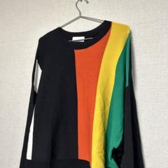 ★激レアデザイン★ lui's ニット　ロンT カラフル　Sサイズ　ルイス
