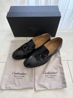 Cordwainer ブラック タッセルローファー