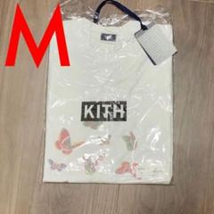 Kith Box Logo Butterfly Vintage tee Mサイズ
