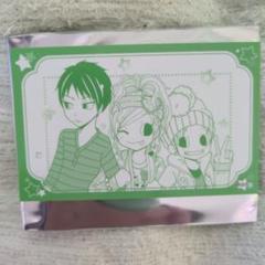 プリンセスカフェ　チョコミミ　トレーディングカード　モノクロ