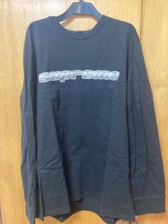supreme ロンT (L) 黒