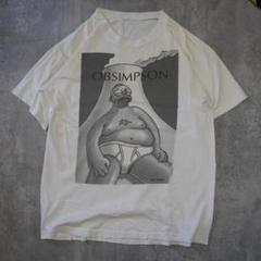 90's シンプソンズ　カルバンクラインパロディ　Tシャツ　L-XLサイズ程　白