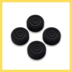 PlayVital ps5 ps4コントローラー ジョイスティックキャップ 黒