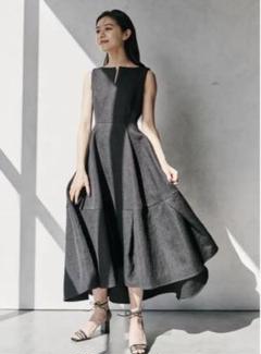 タグ付】laubeblanc Keyneck Jacquard Dress M - メルカリ