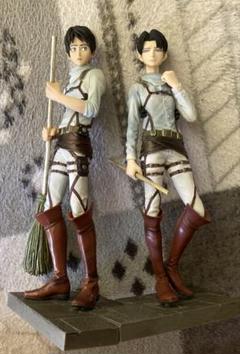 BANPRESTO - リヴァイ 進撃の巨人 DXF お掃除リヴァイ フィギュア プライズ(49333) バンプレスト 進撃の巨人 DXF お掃除リヴァイ＆エレン 【バンプレスト】