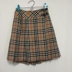 BURBERRY チェック柄プリーツスカート 160A